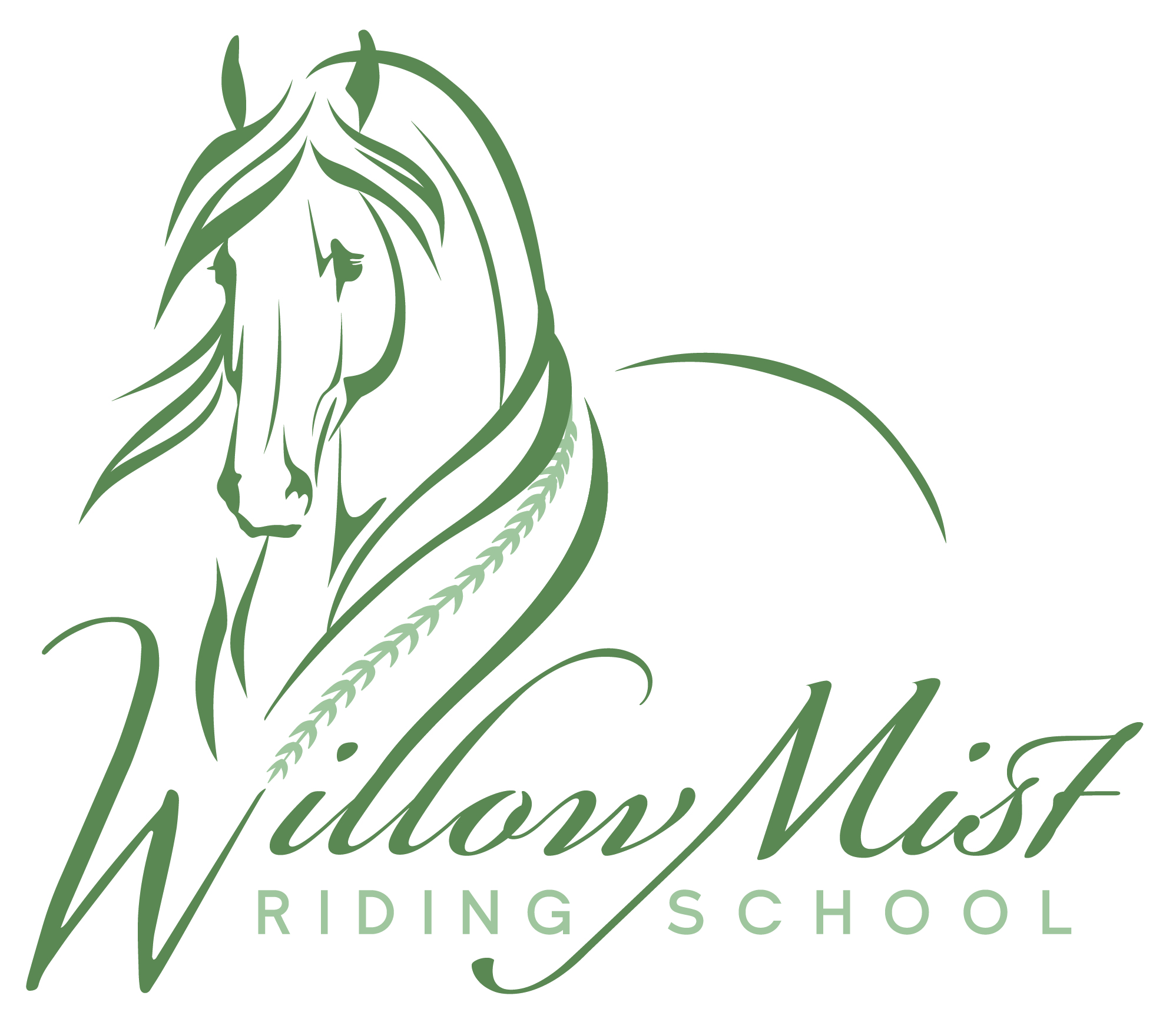 Willow Mist Riding School logo