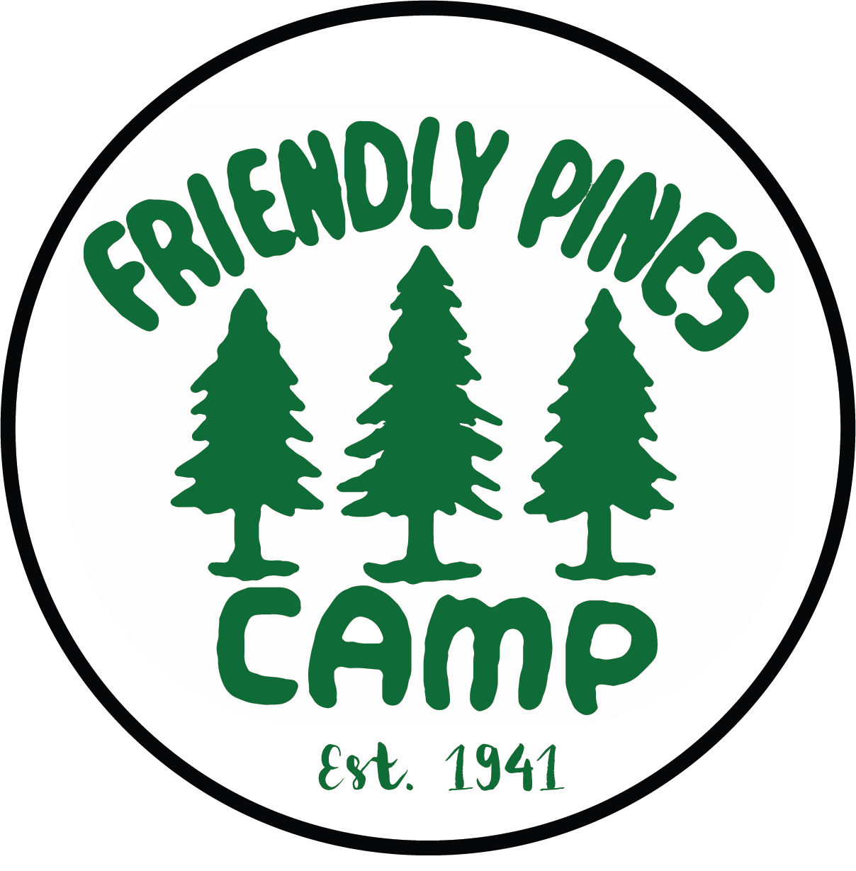 Friendly Pines Camp logo